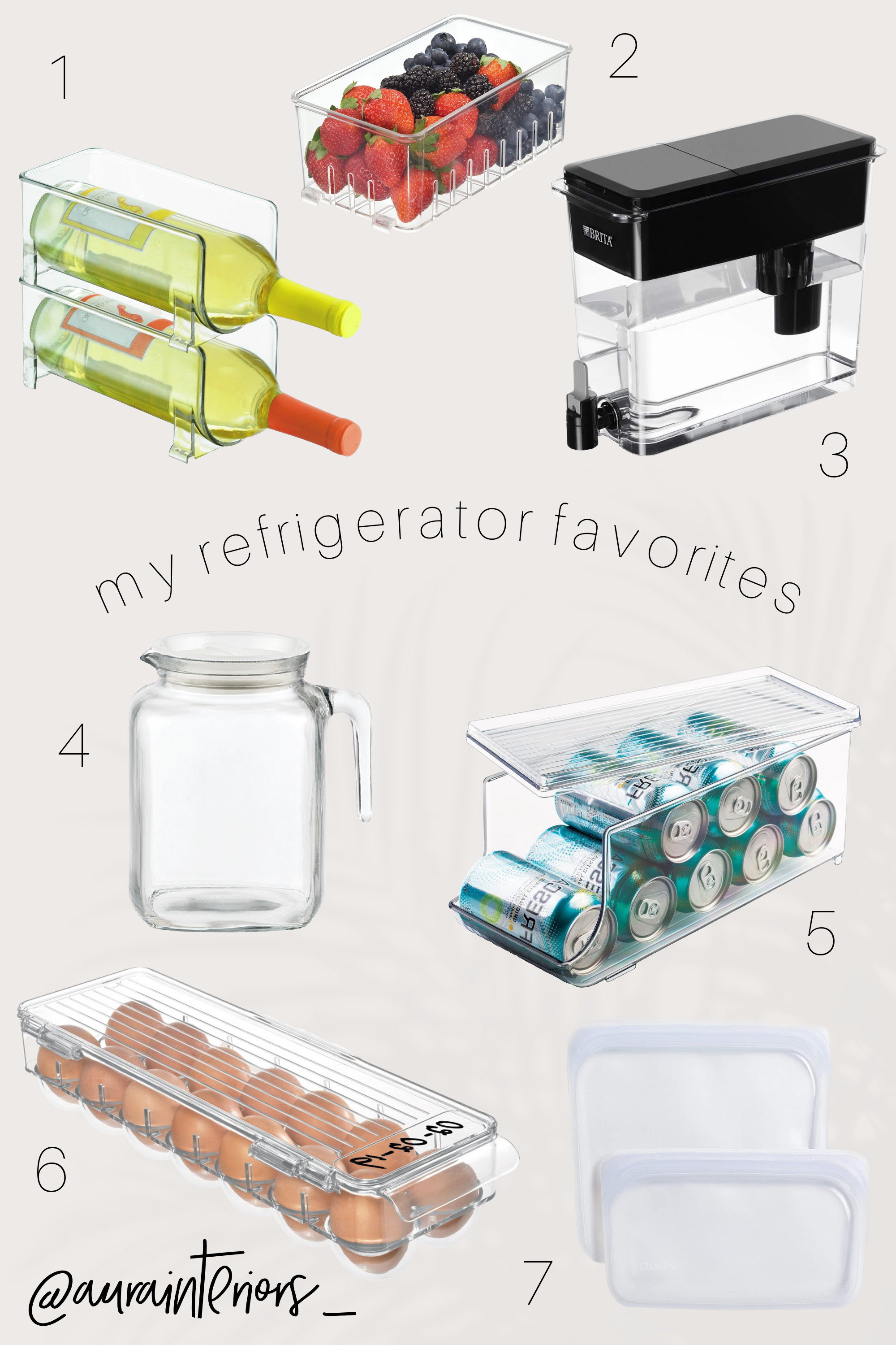 refrigerator bins, refrigerator organization